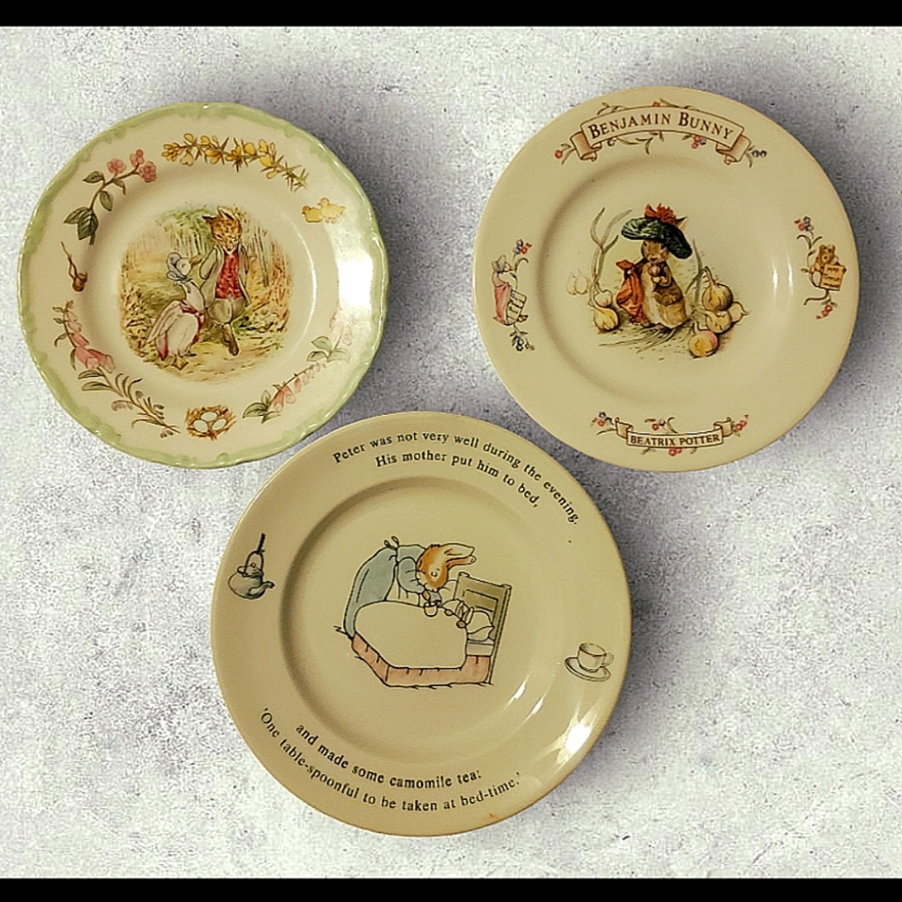 Wedgwood Peter Rabbit 3 Piece Set